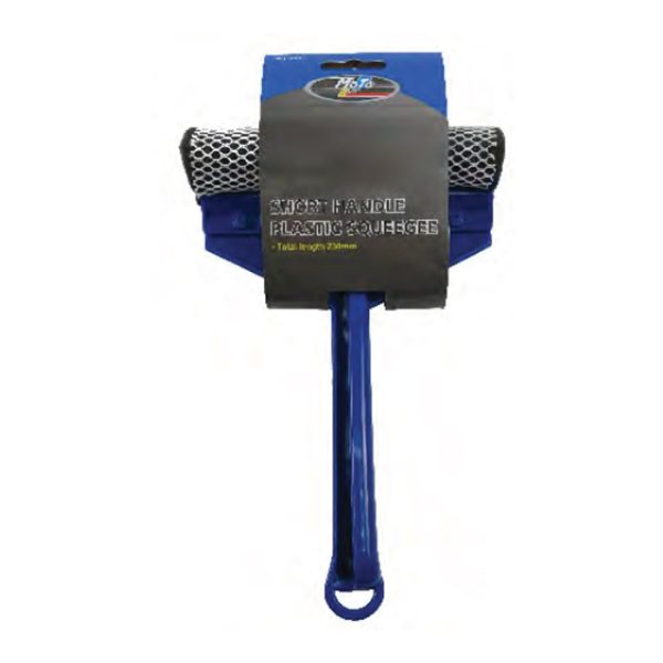 mq1983-001. Moto-Quip Short Plastic Handle Squeegee - Solid Handle