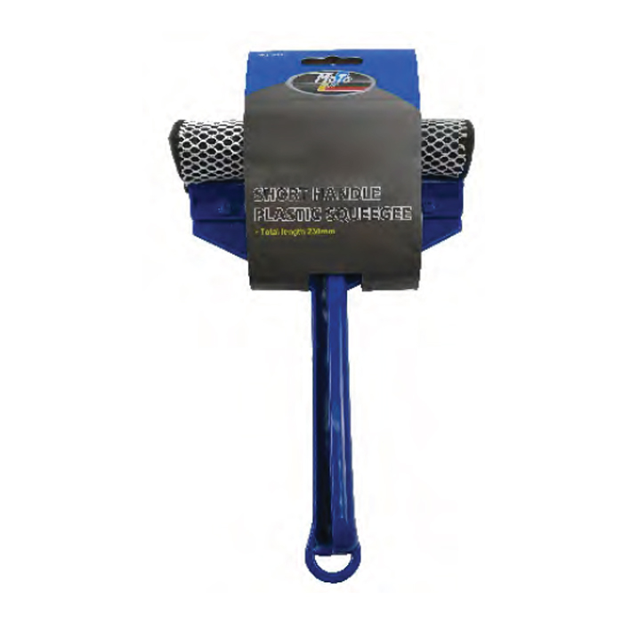 mq1983-001. Moto-Quip Short Plastic Handle Squeegee - Solid Handle