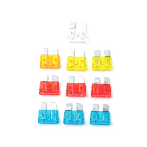 mq2625-001. Moto-Quip 10pc Assorted Blade Fuses