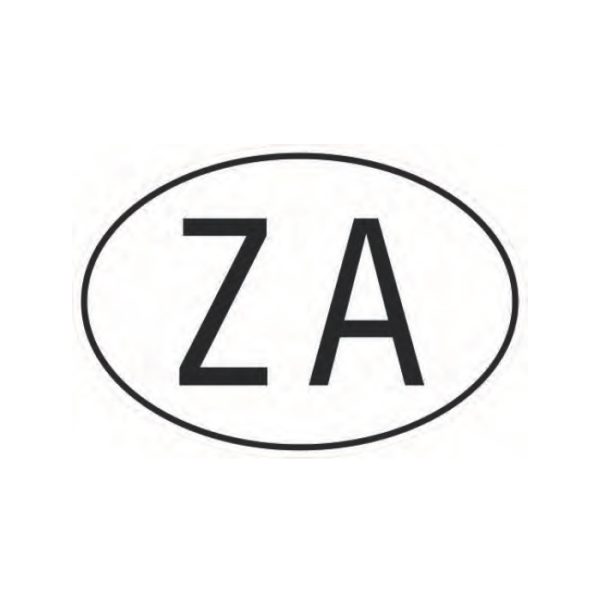 mq7379-001. Moto-Quip South Africa (ZA) Magnetic Emblem