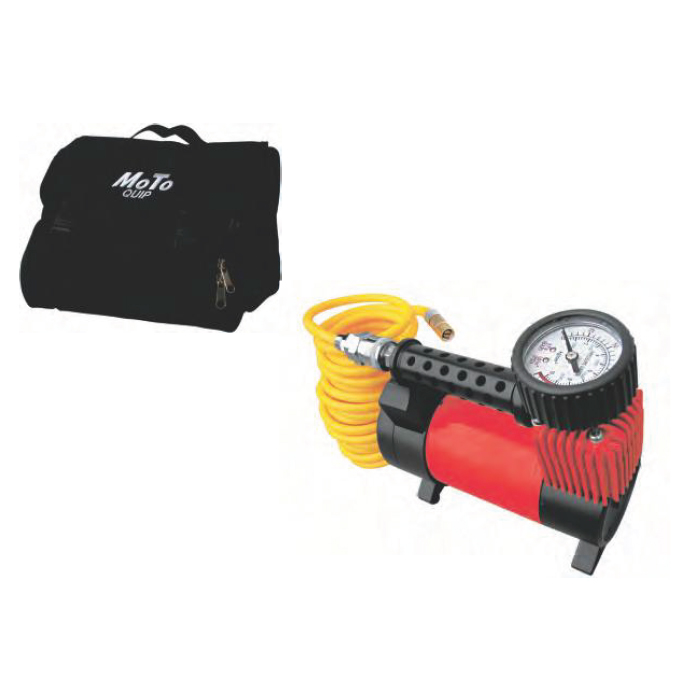 mq7784-001. Moto-Quip Moto-Quip 35L/Min Air Compressor - Plugs Into 12V Dc Cigarette Lighter Socket