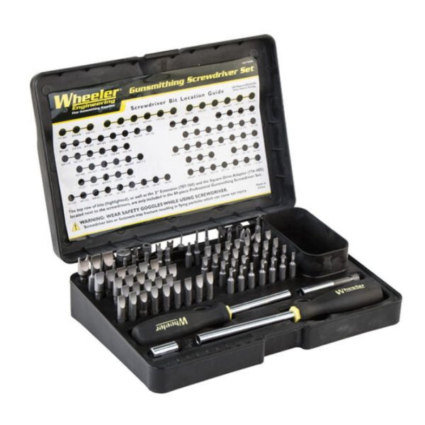 562194-wheeler-pro-gunsmith-screwdriver-kit-89pc-0. Wheeler Professional Gunsmith Screwdriver Kit 89pc