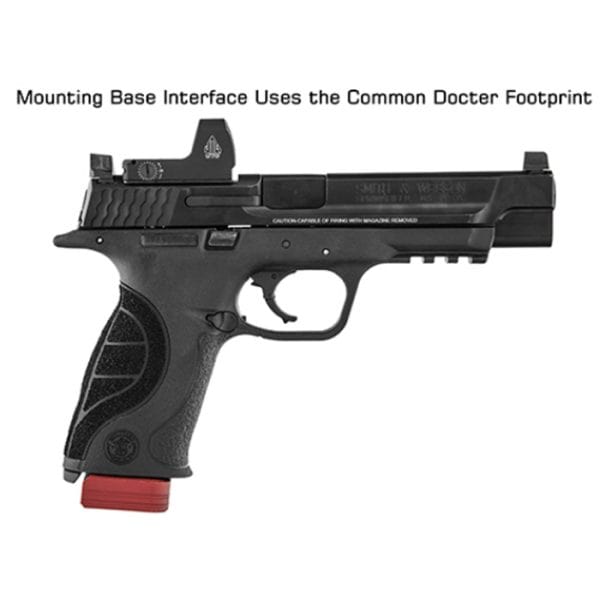 op-rdm20r-006. UTG Sporting Type Reflex Micro Dot, Red 3.5 MOA Single Dot