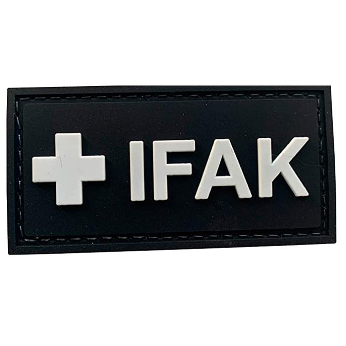 tacspec-ifak-pvc-velcro-patch-001. TacSpec "IFAK" PVC Velcro Patch