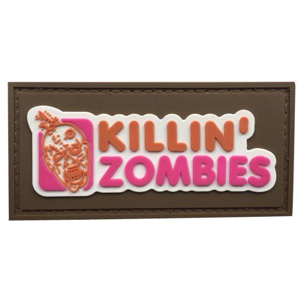 kz-tn-tacspec-killin-zombies-pvc-velcro-patch-001. TacSpec "Killin Zombies" PVC Velcro Patch