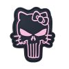 hm-pk-tacspec-tactical-hello-kitty-pvc-velcro-patc. TacSpec "Tactical Kitty" PVC Velcro Patch - Pink/Black