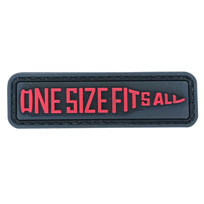 ofa-rd-tacspec-one-size-fits-all-pvc-velcro-patch-. TacSpec "One Size Fits All" PVC Velcro Patch