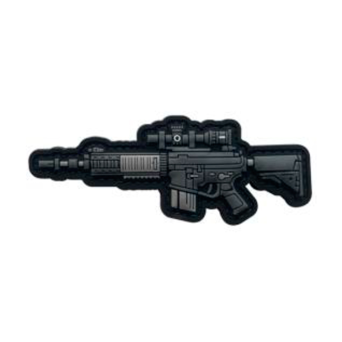 gn-chsc-tacspec-ar-15-pvc-velcro-patch-001. TacSpec "AR-15" PVC Velcro Patch