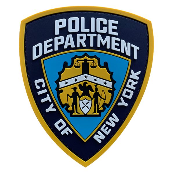 nypd-fc-tacspec-nypd-badge-pvc-velcro-patch-001. TacSpec "NYPD Badge" PVC Velcro Patch