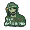 qlyf-og-tacspec-never-go-full-pvc-velcro-patch-001. TacSpec "Never Go Full" PVC Velcro Patch
