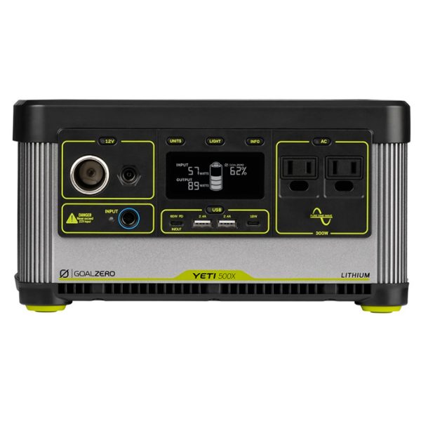 36110-goal-zero-yeti-500x-001. Goal Zero YETI 500X (LITHIUM) Pure Sine Wave Inverter (46,8Ah)