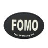 fomo-bk-tacspec-fomo-pvc-velcro-patch. TacSpec "FOMO" PVC Velcro Patch