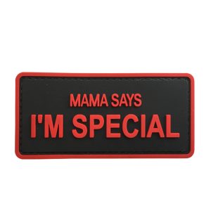 mamas-rd-tacspec-mama-says-i'm-special-pvc-velcro-. TacSpec "Mama Says I'm Special" PVC Velcro Patch
