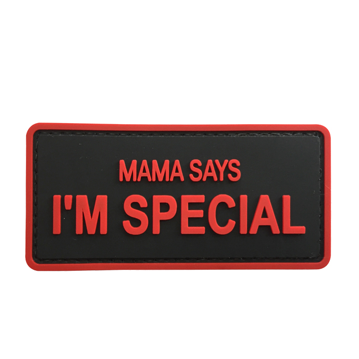 mamas-rd-tacspec-mama-says-i'm-special-pvc-velcro-. TacSpec "Mama Says I'm Special" PVC Velcro Patch