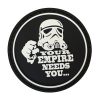 dgzp-bk-tacspec-your-empire-needs-you-pvc-velcro-p. TacSpec "Your Empire Needs You" PVC Velcro Patch