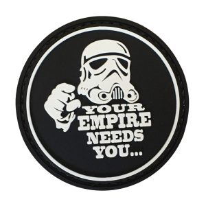dgzp-bk-tacspec-your-empire-needs-you-pvc-velcro-p. TacSpec "Your Empire Needs You" PVC Velcro Patch