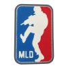 mld-wh-tacspec-major-league-door-kicker-pvc-velcro. TacSpec "Major League Door Kicker" PVC Velcro Patch