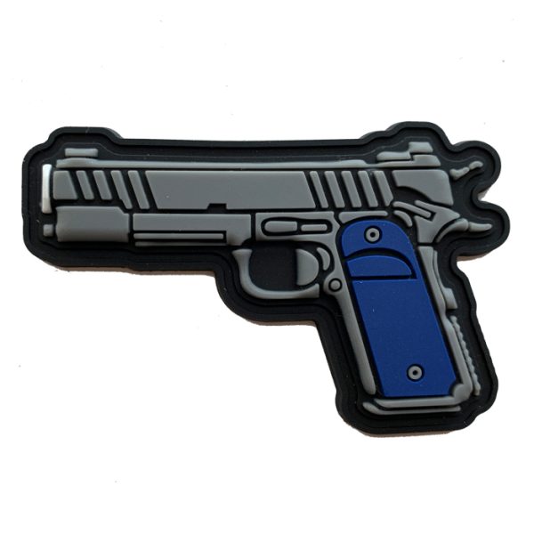 gun-sq-tacspec-1911-pvc-velcro-patch-001. TacSpec "1911 " PVC Velcro Patch