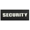 pvcsecurity-tacspec-security-pvc-velcro-patch---wh. TacSpec "Security" PVC Velcro Patch - White/Black