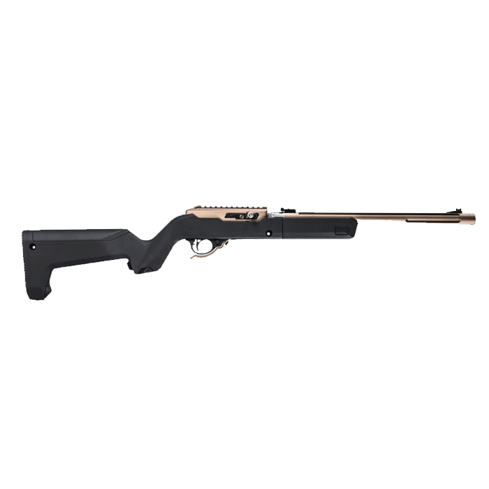 mag808blk-magpul-10-22--takedown-x-22-backpacker-s. Magpul 10/22 Takedown X-22 Backpacker Stock - Black