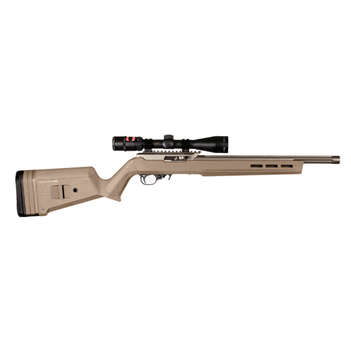 mag548fde-magpul-10-22-hunter-x-22-adjustable-stoc. Magpul 10/22 Hunter X-22 Adjustable Stock Polymer - FDE