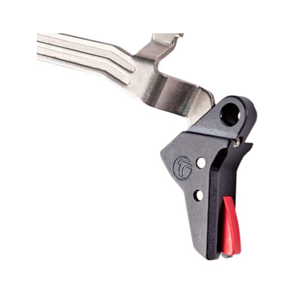 tmnalphaglock34-timney-alpha-trigger-for-glock-gen. Timney Alpha Trigger for Glock Gen 3/4 G17/19/34 Straight 3 Lbs - Red