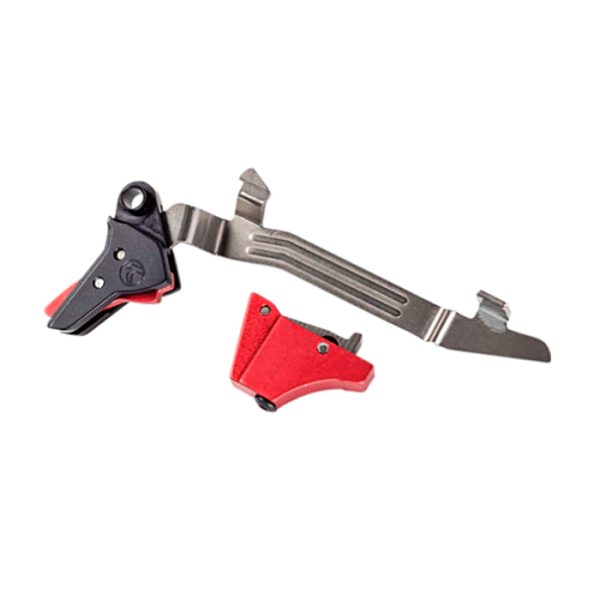tmnalphaglock34-timney-alpha-trigger-for-glock-gen. Timney Alpha Trigger for Glock Gen 3/4 G17/19/34 Straight 3 Lbs - Red