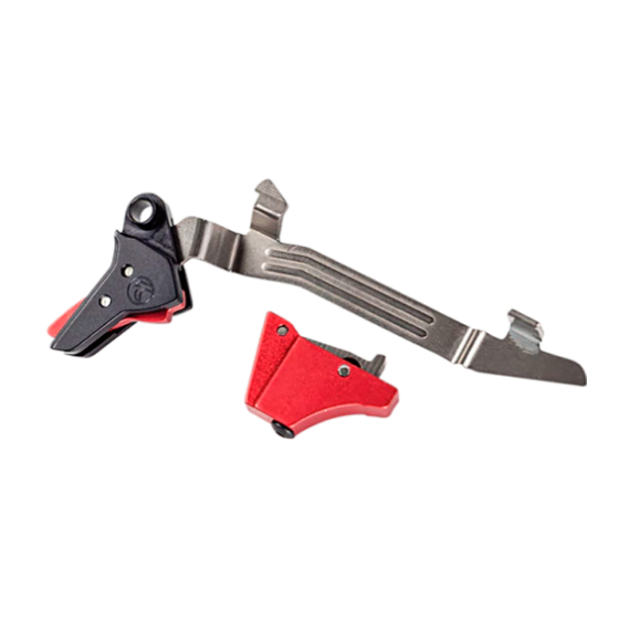 tmnalphaglock34-timney-alpha-trigger-for-glock-gen. Timney Alpha Trigger for Glock Gen 3/4 G17/19/34 Straight 3 Lbs - Red
