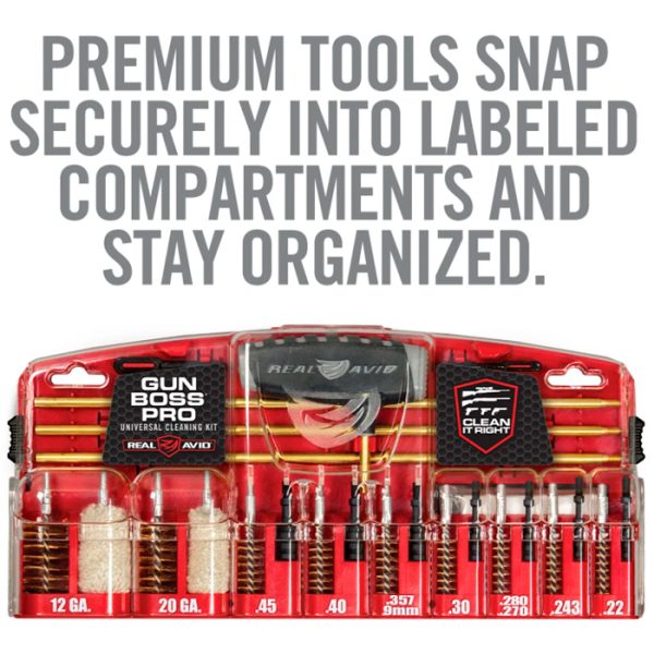 avgbprou-real-avid-gun-boss-pro-universal-cleaning. Real Avid Gun Boss Pro Universal Cleaning Kit