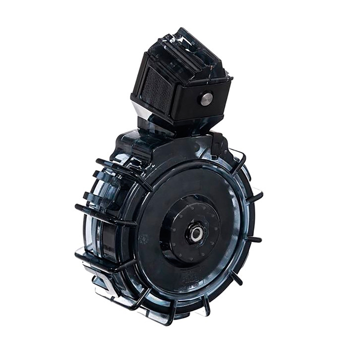 pmruga29-pro-mag-ruger-1022charger22lr-drum-magazi. Pro Mag Ruger 10/22/Charger .22lr Drum Magazine 30rd - Polymer Smoke