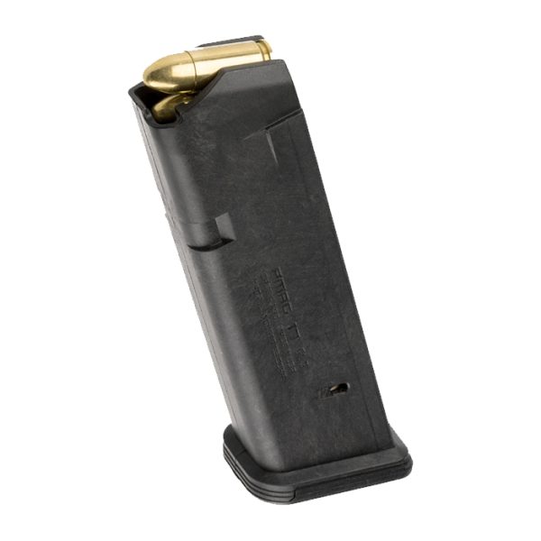mag546blk-100-016-642-magpul-pmag-17-gl9-9x19-17rd. Magpul PMAG 17 GL9 9x19 17rd Magazine for Glock 17