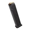 mag662blk-100-018-824-magpul-pmag-27-gl9-9x19-27rd. Magpul PMAG 27 GL9 9x19 27rd Magazine for Glock