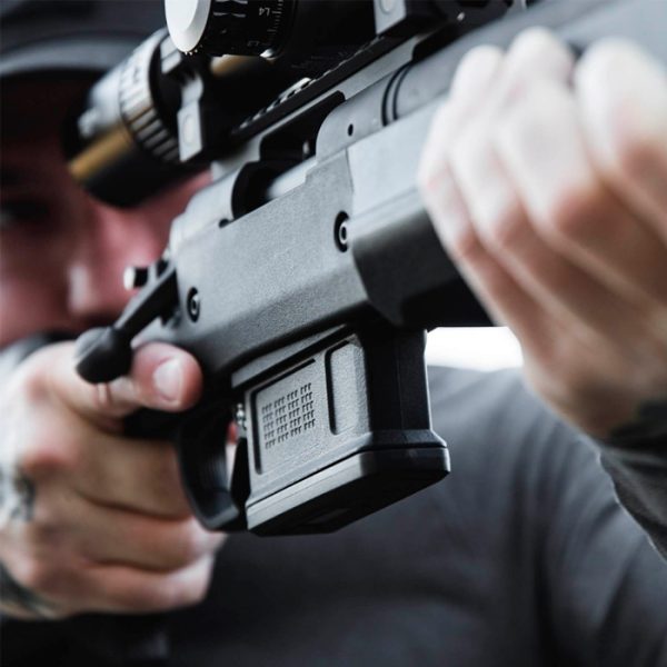 mag549blk-100-016-599-magpul-short-action-aics-pma. Magpul Short Action AICS PMAG AC Magazine .308 Win 5rd - Black