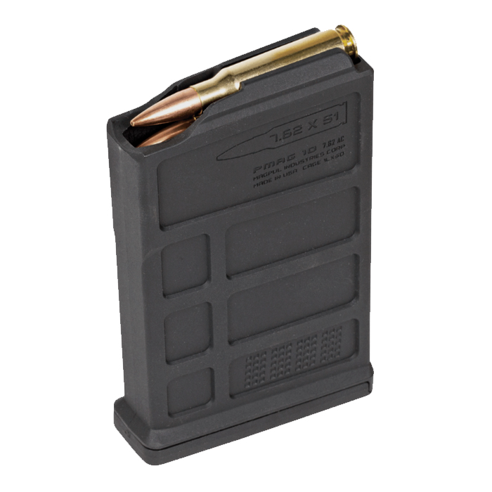 mag579blk-100-017-581-magpul-short-action-aics-pma. Magpul Short Action AICS PMAG AC Magazine 308 Win 10rd - Black