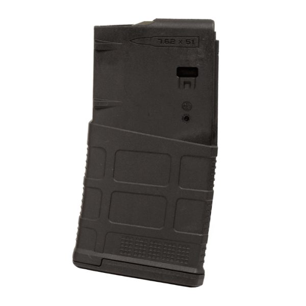 mag291blk-100-011-563-magpul-ar-308-pmag-lr-sr-gen. Magpul AR .308 PMAG LR/SR GEN M3 Mag .308 Win 20rd - Black