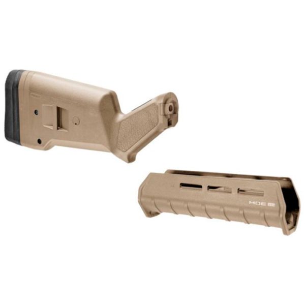 078-000-263-078-000-263-magpul-870-sga-buttstock-&. Magpul Mossberg 500 SGA Buttstock & M-LOK Forend Set - FDE