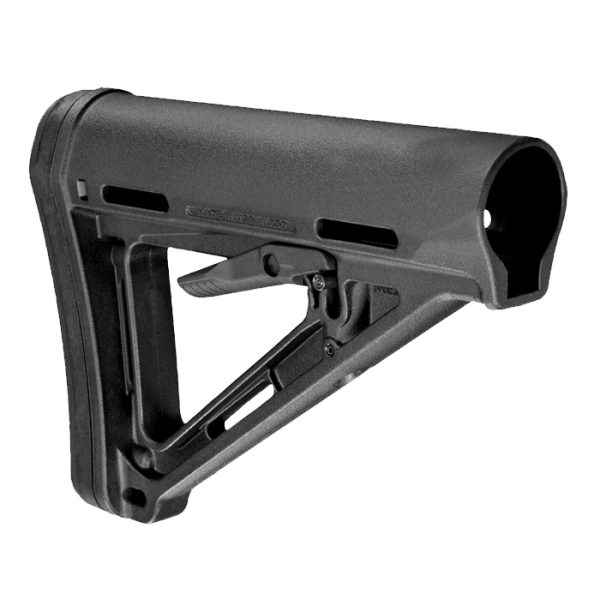 mag401blk-100-003-538-magpul-ar-15-moe-stock-colla. Magpul AR-15 MOE Stock Collapsible Commercial - Black