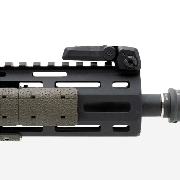 100-041-834-100-041-834-magpul-mbus-3-front-&-rear. Magpul MBUS 3 Sight Set Flip-Up Adjustable Polymer for AR-15 - Black