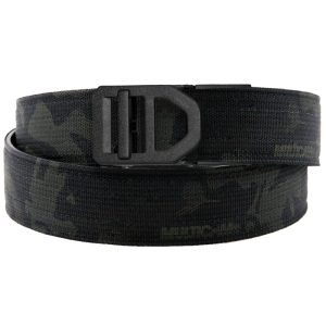 keedcx5mc-kore-edc-reinforced-ratcheting-gun-belt-. Kore EDC Reinforced Ratcheting Gun Belt with X5 Buckle - Multicam Black - 24" - 54"
