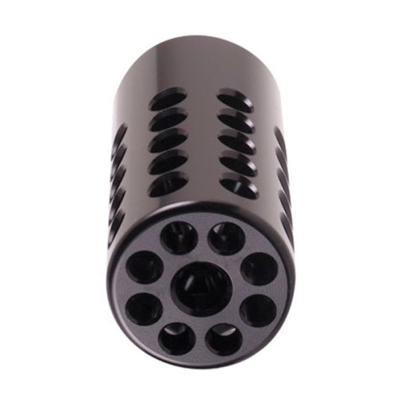 1022cmpmb-tactical-solutions-ruger-10-22-compensat. Tactical Solutions Ruger 10/22 Compensator, 1/2-28 Thread, Aluminum, Matte Black