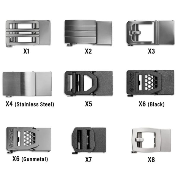 kegbx1gm-kore-essentials-x1-belt-buckle-only-for-k. Kore Essentials X8 Belt Buckle Only for Kore 1.5" Belts - Nickel