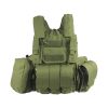 smv001. Shield MOLLE Vest Plate Carrier Only + Pouches - Various
