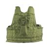 smv003. Shield MOLLE Vest Plate Carrier Only + Pouches - Various