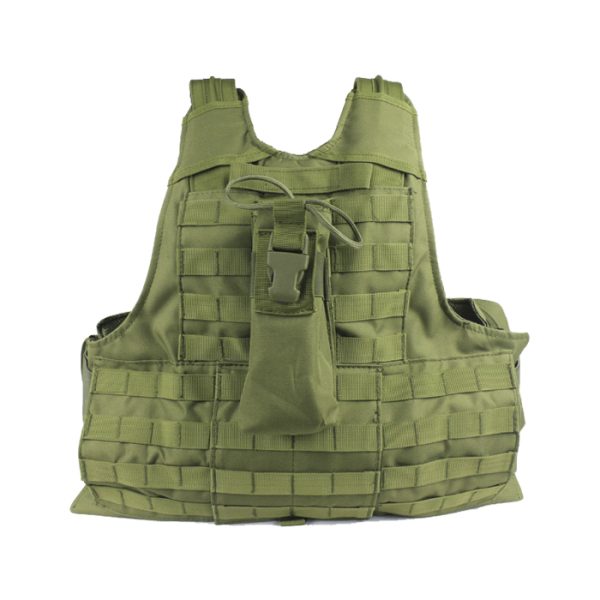 smv003. Shield MOLLE Vest Plate Carrier Only + Pouches - Various
