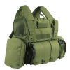 smv004. Shield MOLLE Vest Plate Carrier Only + Pouches - Various