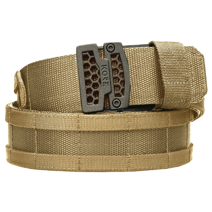kemabbbk-kore-micro-adjustable-battle-belt---coyot. Kore Micro Adjustable Battle Belt - Coyote Tan - 24" to 48"