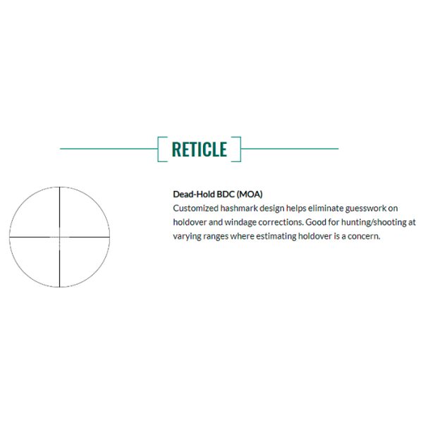 vc3940dh-vortex-crossfire-ii---3-9x40-bdc-dead-hol. Vortex Crossfire II - 3-9x40 BDC DEAD-HOLD Scope