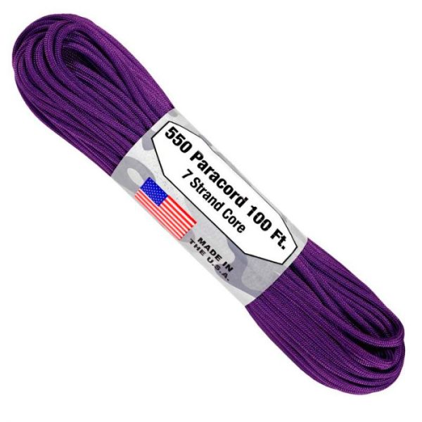 550-paracord-100ft-7-strand-core---purple-001. Atwood 550 7 Strand Core Paracord - Purple 100ft