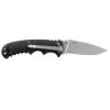 co-k21484coast-dx318-blk-rub-hnd-half-ser-bld-002. Coast DX318 Double Lock Black w/Partially Serrated Blade