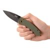crkt-2520-crkt-tuna-004. CRKT Tuna Folder OD Green G10/Stainless Handle w/Black StoneWash Blade Finish